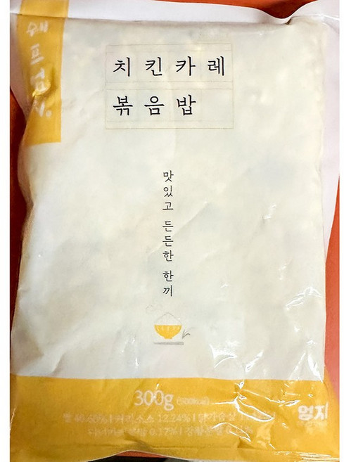 엄지식품 치킨 카레 볶음밥 300g 5개 업소용 냉동밥