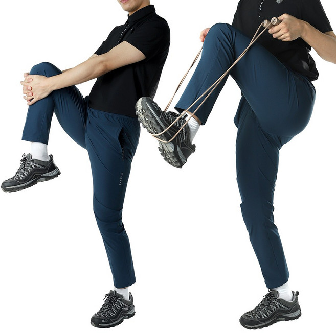 모렉스 1+1 아쿠아 스판 냉장고 여름 남성 트레이닝 운동복 밴딩 바지