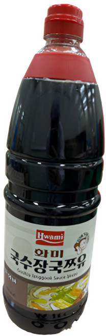 [화미] 국수 장국 쯔유, 2kg, 4개