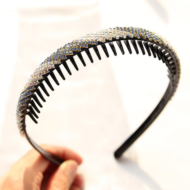 MISS21 그대가 오면 큐빅 헤어밴드 머리띠 (hb633)