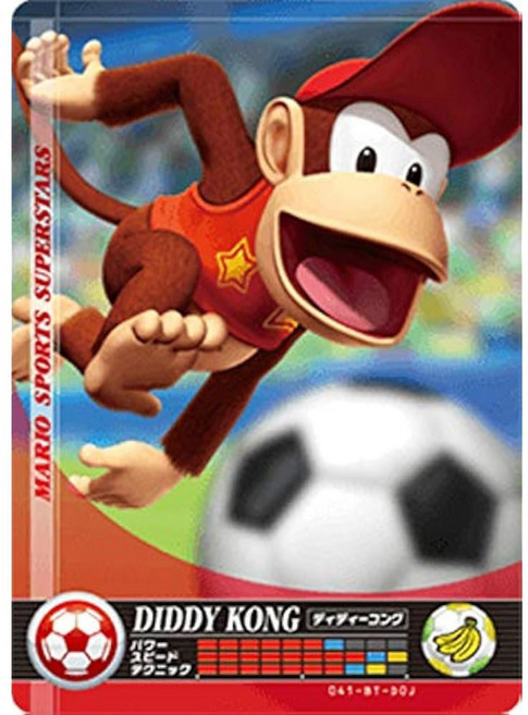 닌텐도 마리오 스포츠 슈퍼스타 아미보 카드 스위치 Wii U 3DS용 축구 디디콩