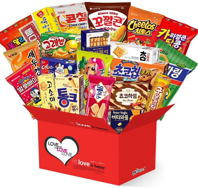 과자세트 러브행복세트BIG1 22종, 53.러브행복세트빅1, 1개