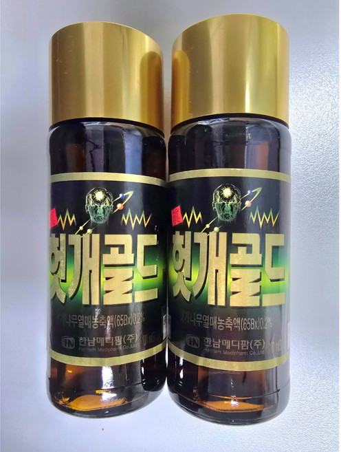 사랑주는쇼핑몰 한남메디팜 헛개골드 100ml x 10병, 10개