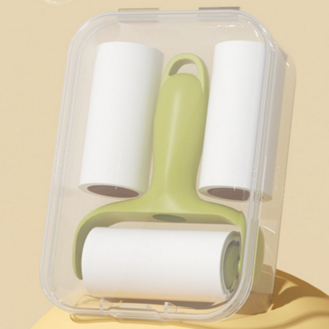 도리랩 휴대용 미니 돌돌이 강력점착 차량 의류 동물 먼지제거, 1개