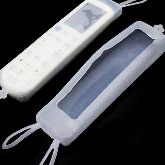 토끼 리모컨커버 실리콘 방수 보호덮개 먼지차단 TV 에어컨, 1개