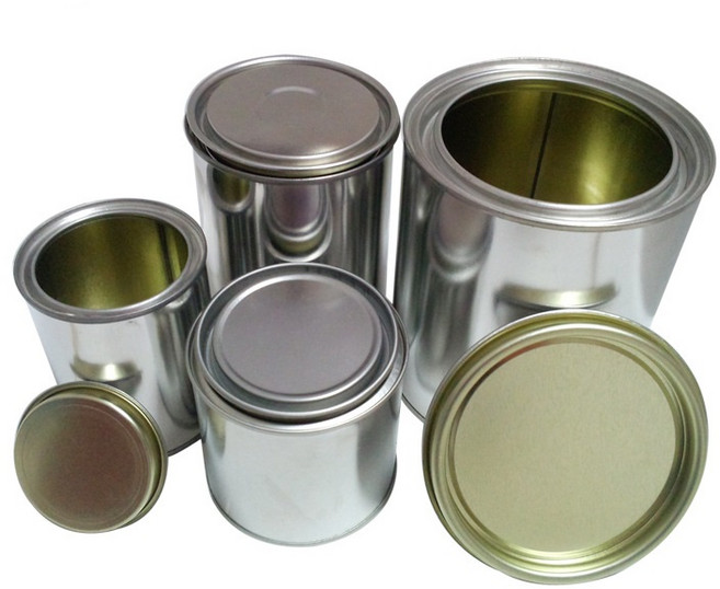 페인트통 공캔 빈깡통 사이깡 사각깡통 화분 원형 부자재 0.5L 1L 2L 4L, 원형 공캔 0.5L (뚜껑O)(손잡이X), 1개