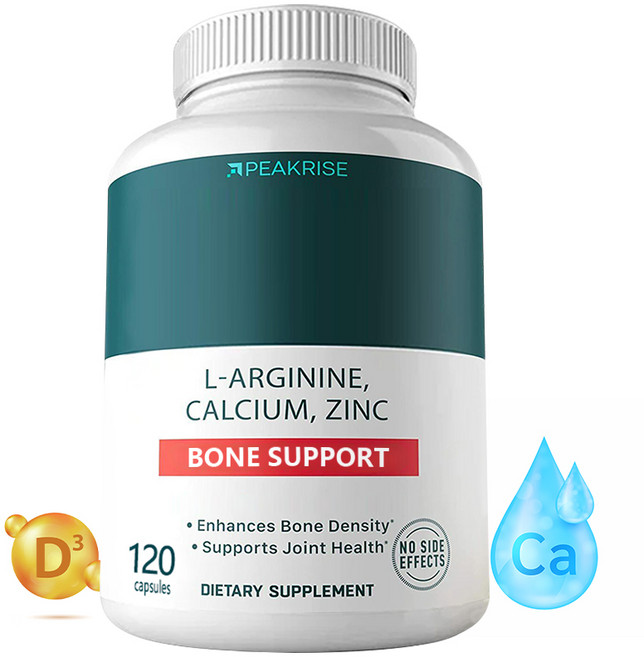 칼슘+비타민D3+아연영양보충제 - 데일리영양지원, 1개, 120정