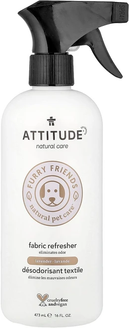 애티튜드 Furry Friends 내추럴 펫 케어 패브릭 리프레셔 라벤더 473ml(16fl oz) ATT-81171 - 쿠팡