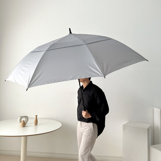에이프릴랩스 2중천 150cm 대형 골프 우산 의전우산 장우산 파라솔