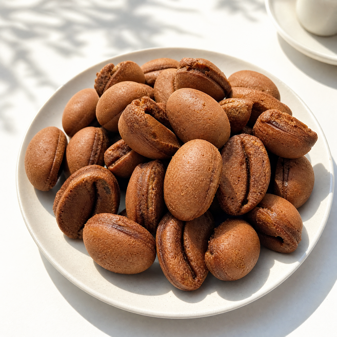 숙미언니네 커피콩빵 3kg 냉동 카페 디저트 업소용 대용량, 3개, 1kg