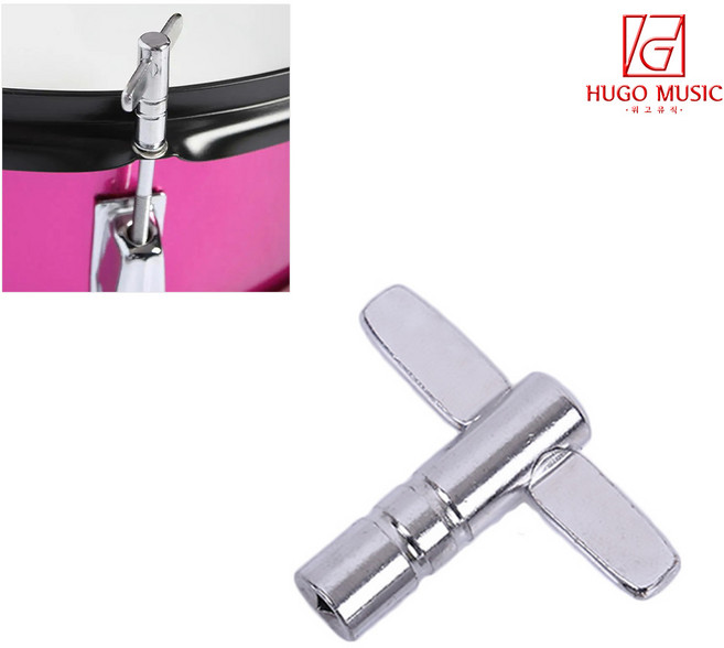 위고뮤직 드럼조율렌찌 드럼부품 윙볼트 드럼조율 튜닝 T자형 DT36, 단품, 1개