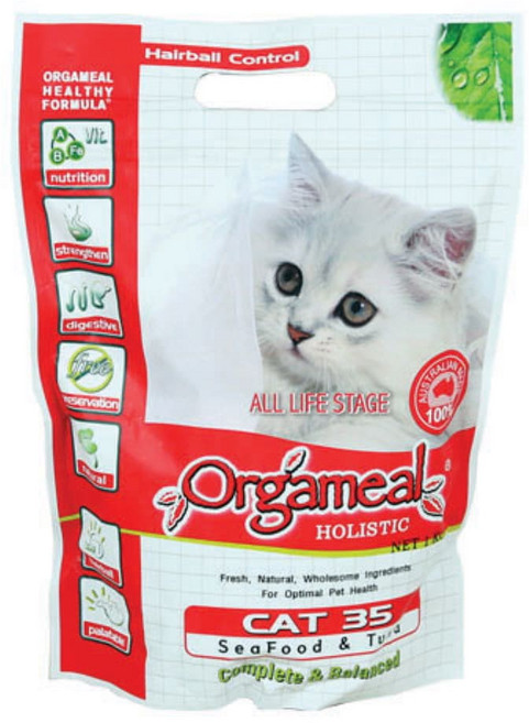 올가밀 홀리스틱 캣35 (참치) 1kg, 단품, 6.5kg, 1개