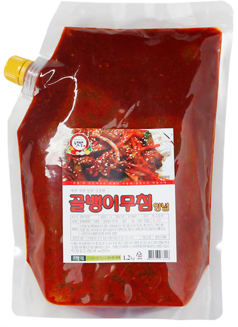 [옐로가든] 골뱅이무침 양념 1.2kg, 19개