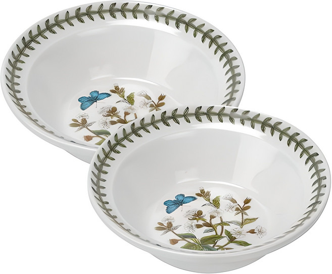 포트메리온 보타닉가든 오트밀 접시, 랜덤발송, 2개