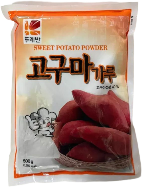 뚜레반 고구마가루(복합) 500g, 4개