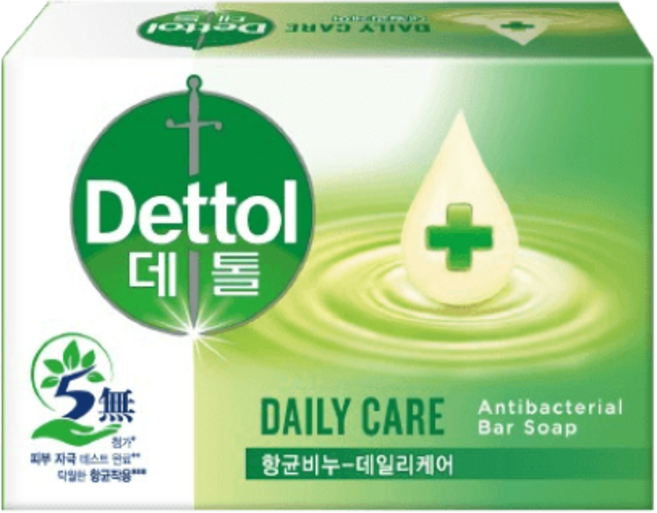 데톨 항균비누 데일리케어, 100g, 10개입