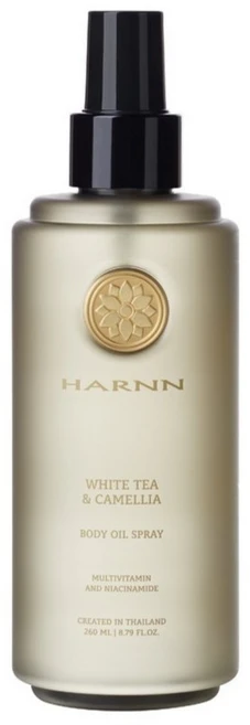 한(HARNN) 화이트 티 & 카멜리아 바디 오일 스프레이 / HARNN WHITE TEA & CAMELLIA BODY OIL SPRAY, 260ml, 1개 - 쿠팡