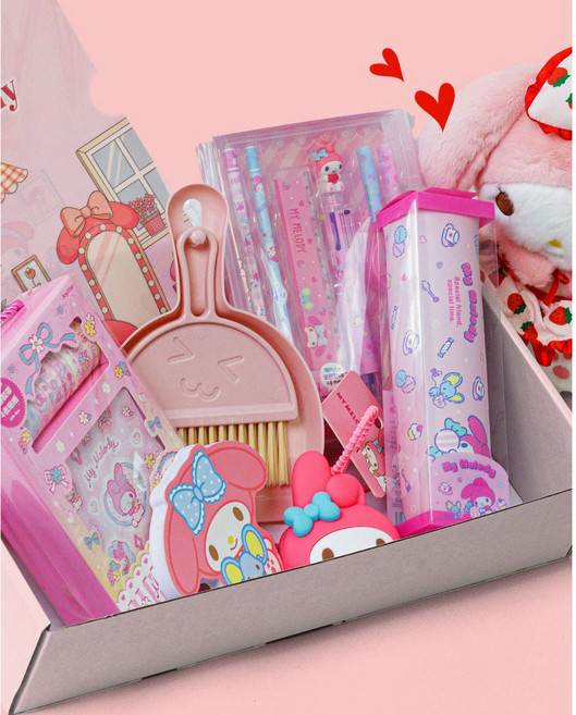 산리오 문구세트 학용품선물 입학선물 사물함준비세트 초등학생선물, 1개, 마이멜로디