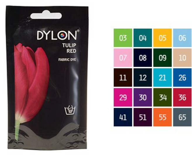 다이론 뉴핸드염료 의류 옷 면소재 패브릭 섬유 염색약 물감>>공예용염료, 1개, 51.버레스크레드