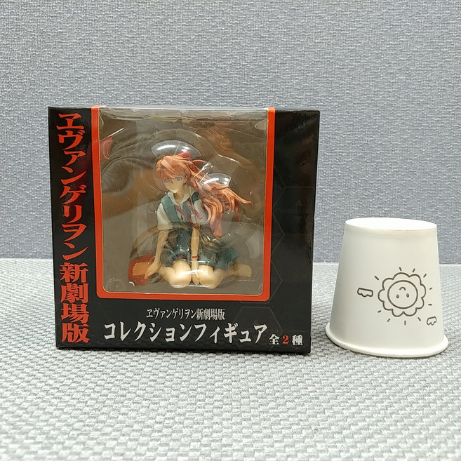 희귀 일본내수용 세가 신세기 에반게리온 아스카 랑그레이 피규어, 1개