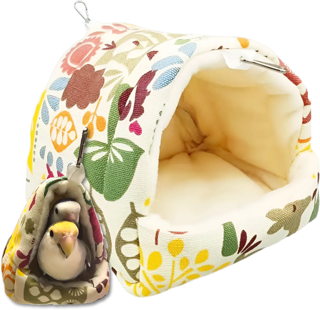 LETOJ 앵무새 포근 포치, 1개, 포근플라워M