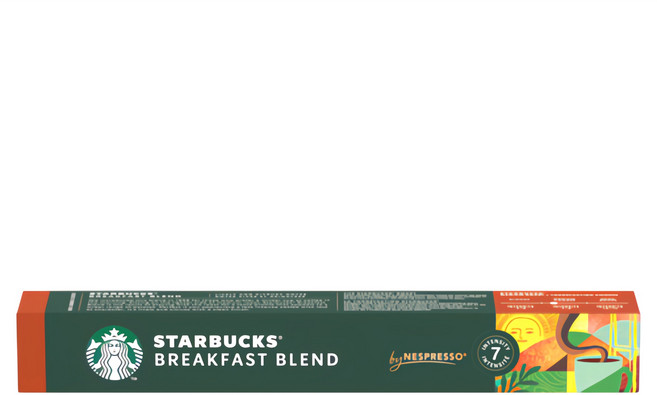 스타벅스 by 네스프레소 브렉퍼스트 블렌드 캡슐커피, 5.6g, 10개입, 1개