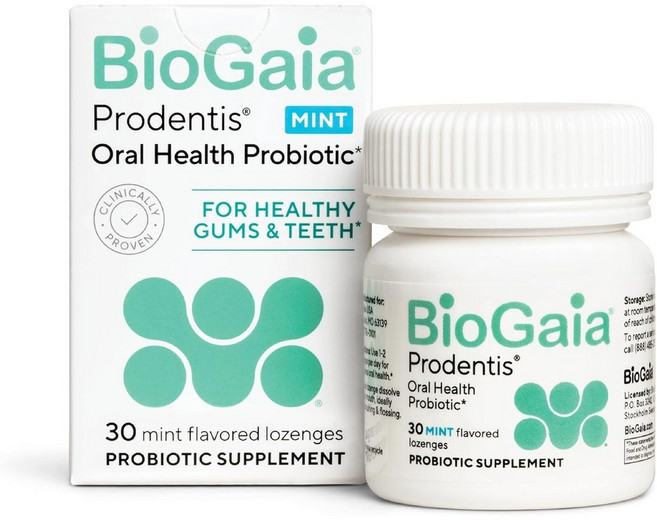 바이오가이아 구강유산균 구강유래유산균 프로덴티스 30정 민트, 1개, 1개