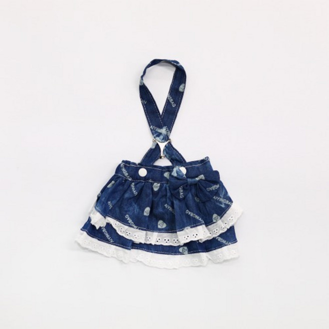 마이블루 스커트 애견의류 강아지옷, 1개