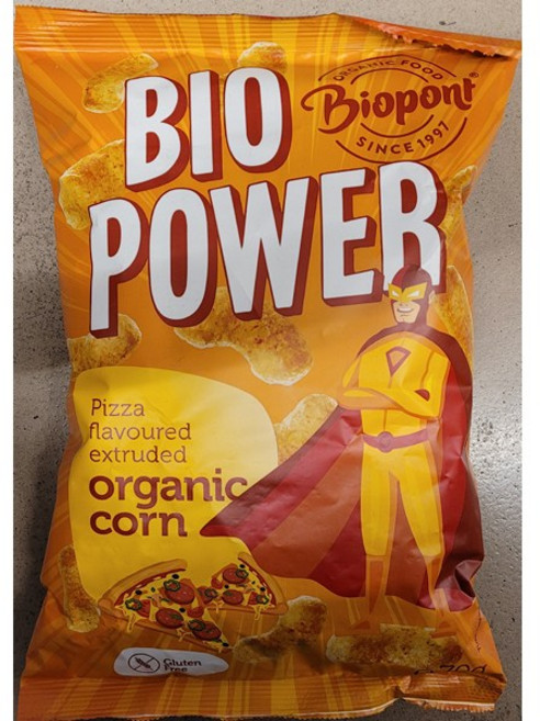 Biopont 비오폰트 유기농 콘스낵 피자맛 70g (글루텐프리) 헝가리, 1개