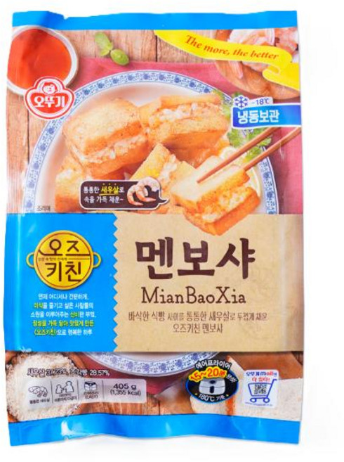 오뚜기 [냉동] 오즈키친 멘보샤 405g, 4개