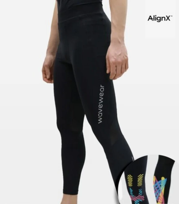 웨이브웨어 무릎 & 종아리 스포츠테이핑 컴프레션 타이즈 L30 - 쿠팡