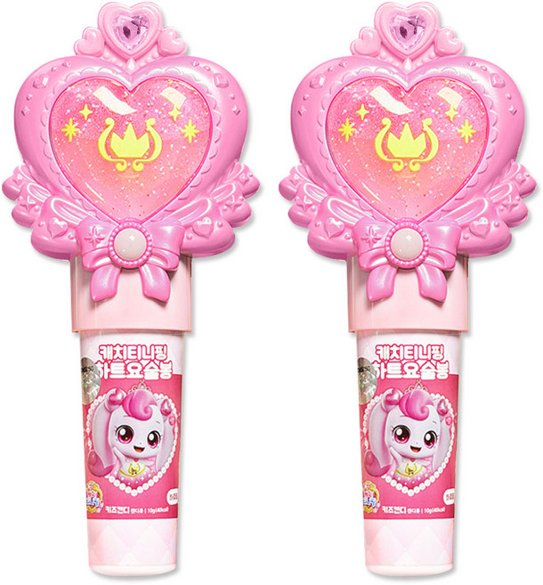 캐치티니핑 하트요술봉 하츄핑, 10g, 2개