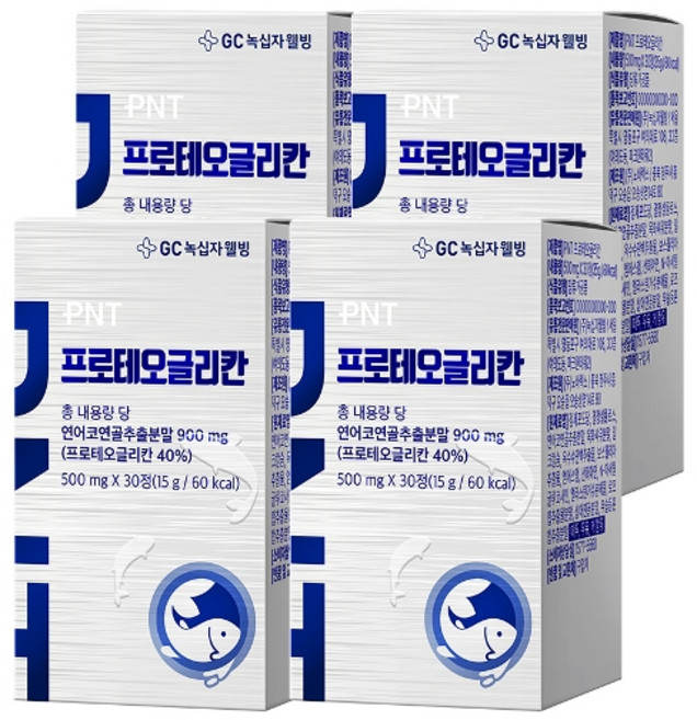 기타 GC녹십자웰빙 PNT 프로테오글리칸 4박스 120정