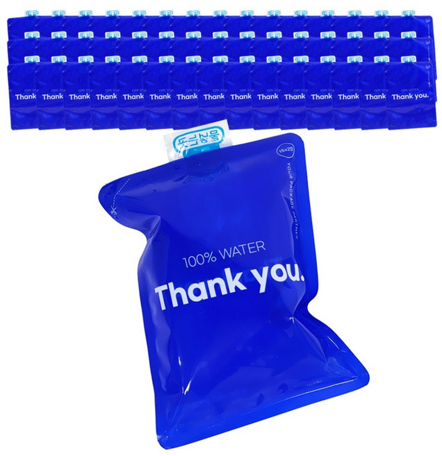땡큐 아이스팩 반제품 600ml 15x20, 400개