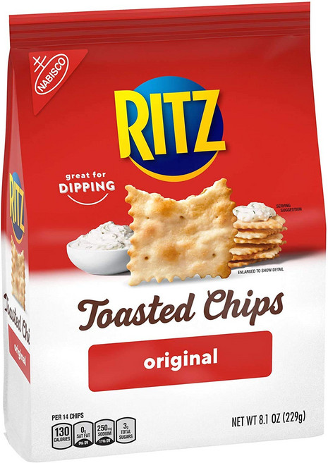 리츠 토스티드 칩 오리지널, 3개, 229g