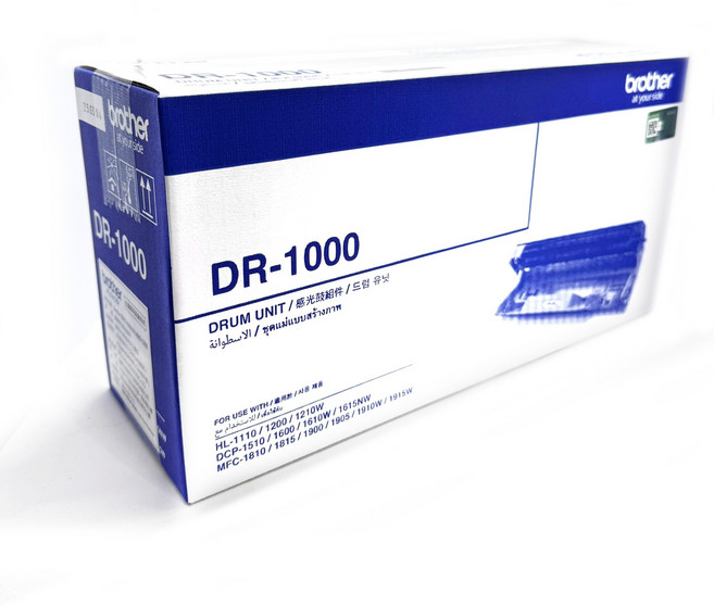 Brother DR-1000 原廠感光鼓組 適用HL1110/1210w/1510/MFC1815/1910w, 1個