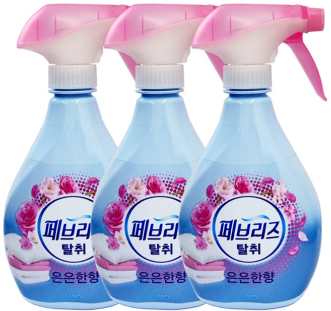 페브리즈 은은한향 용기 370ml x3 섬유탈취제냄새제거, 3개