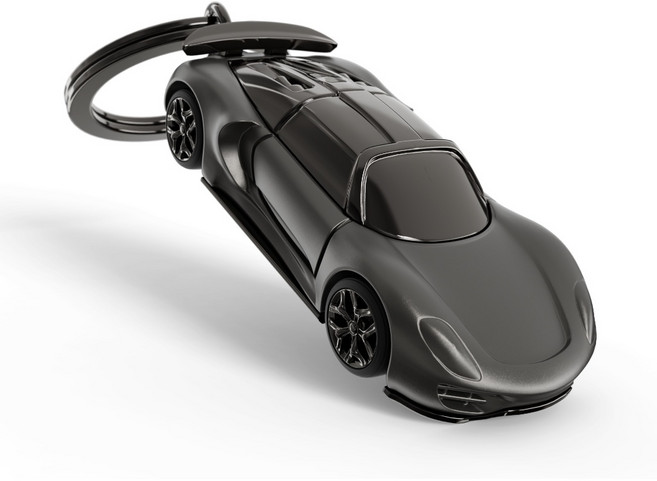 metal[]morphose 霧黑跑車造型鑰匙圈 金屬吊飾 禮物