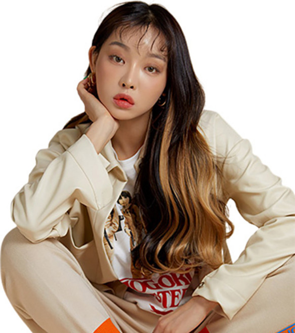 가발매니아 스트레이트 퍼트널컬러 붙임머리, 슈가베이지, 3개