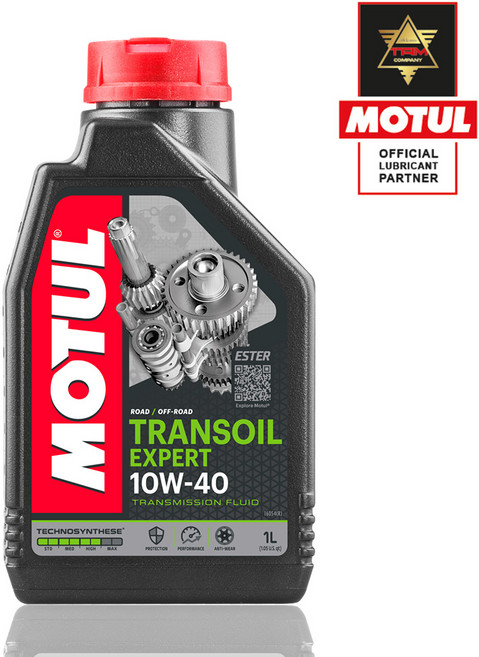 공식 수입원 정품 모튤 MOTUL Trans oil Expert 10W40 트렌스 오토바이 변속기 엔진 오일, 1ml, 1개