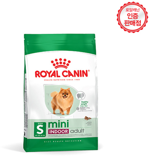 로얄캐닌 강아지사료 미니 인도어 어덜트 500g, 1개, 닭