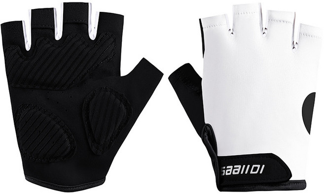 健身騎行手套防滑耐磨半指男女款手套高爾夫戶外運動啞鈴訓練手套, L, 1個