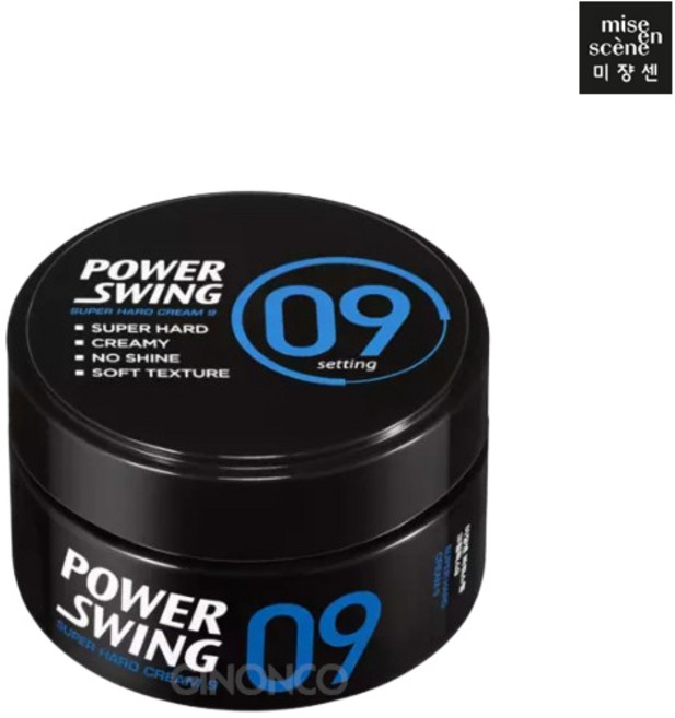 미쟝센 파워스윙 슈퍼 하드 크림 왁스 9, 80g, 1개
