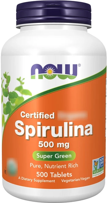 나우푸드 스피룰리나 500mg 타블렛, 500정, 1개 - 쿠팡