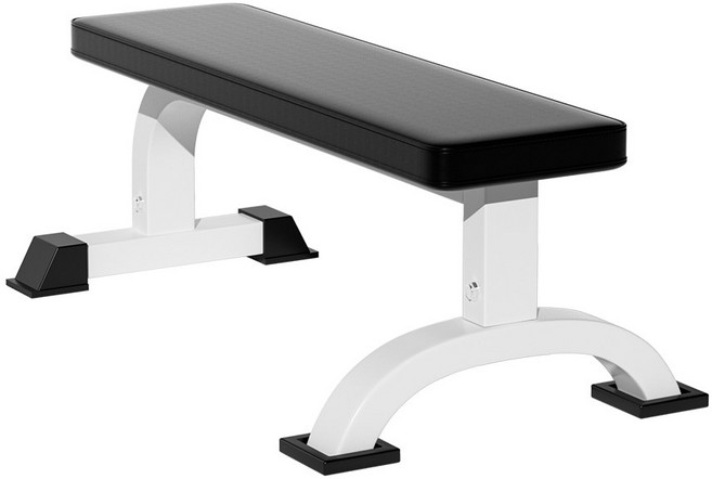 가정용 플랫벤치 벤치프레스 평벤치 헬스 덤벨 기구, 6. 대형 흰색 벤치 (400KG)