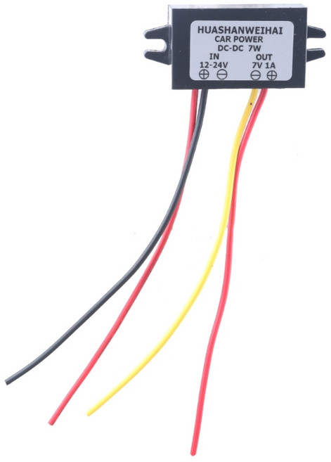 12V-24V ~ 7V 전원 모듈 전원 변환기 모듈 변환기 공급 장치 전압 조절기 자동차 전력 변환기 감소, 1개