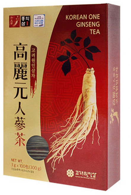 고려원 고려 인삼차 목함, 3g, 100개입, 1개