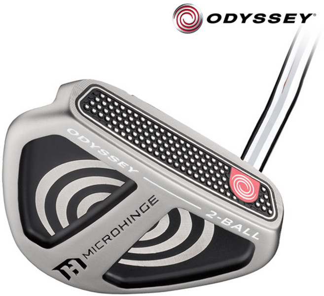 (오디세이) 2025년 마이크로힌지 퍼터(V-LINE 2BALL), (V-LINE 2BALL) 33인치