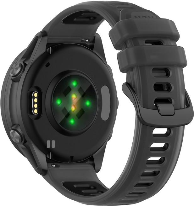 가민 255 265 570(47mm) 어프로치 스트랩 젤리팝 22mm 호환 밴드 시계줄, 22mm 커런트블랙 R39