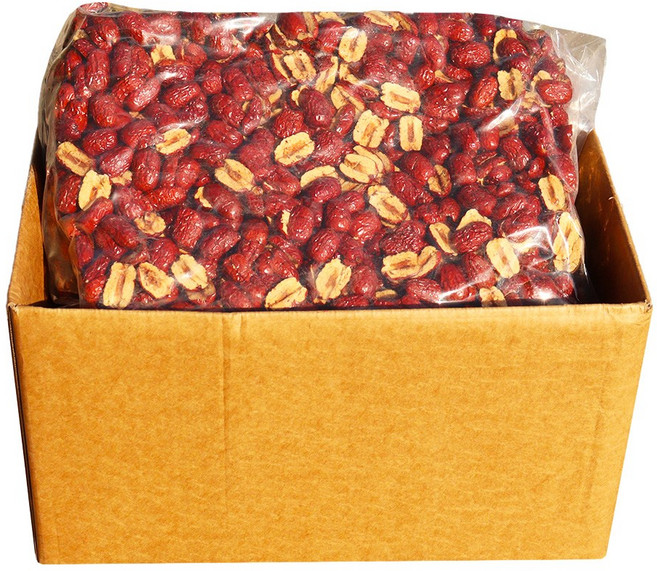 자연닮음 수입 씨없는 2절 건대추 10kg 박스대추 반절대추, 1박스